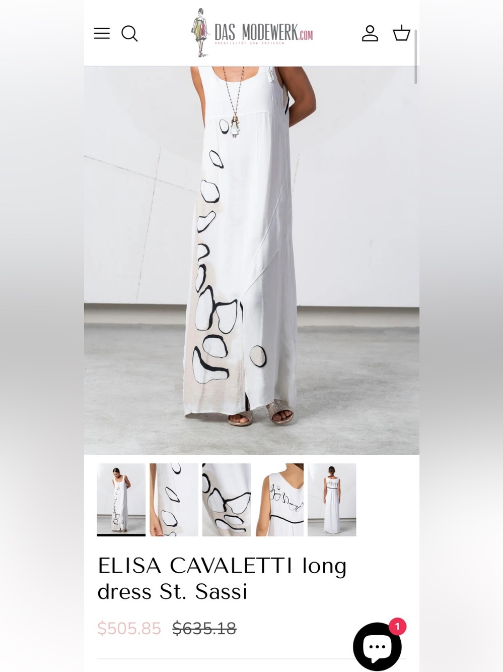 Elisa Cavaletti Maxi Dress - Picture 2 of 2